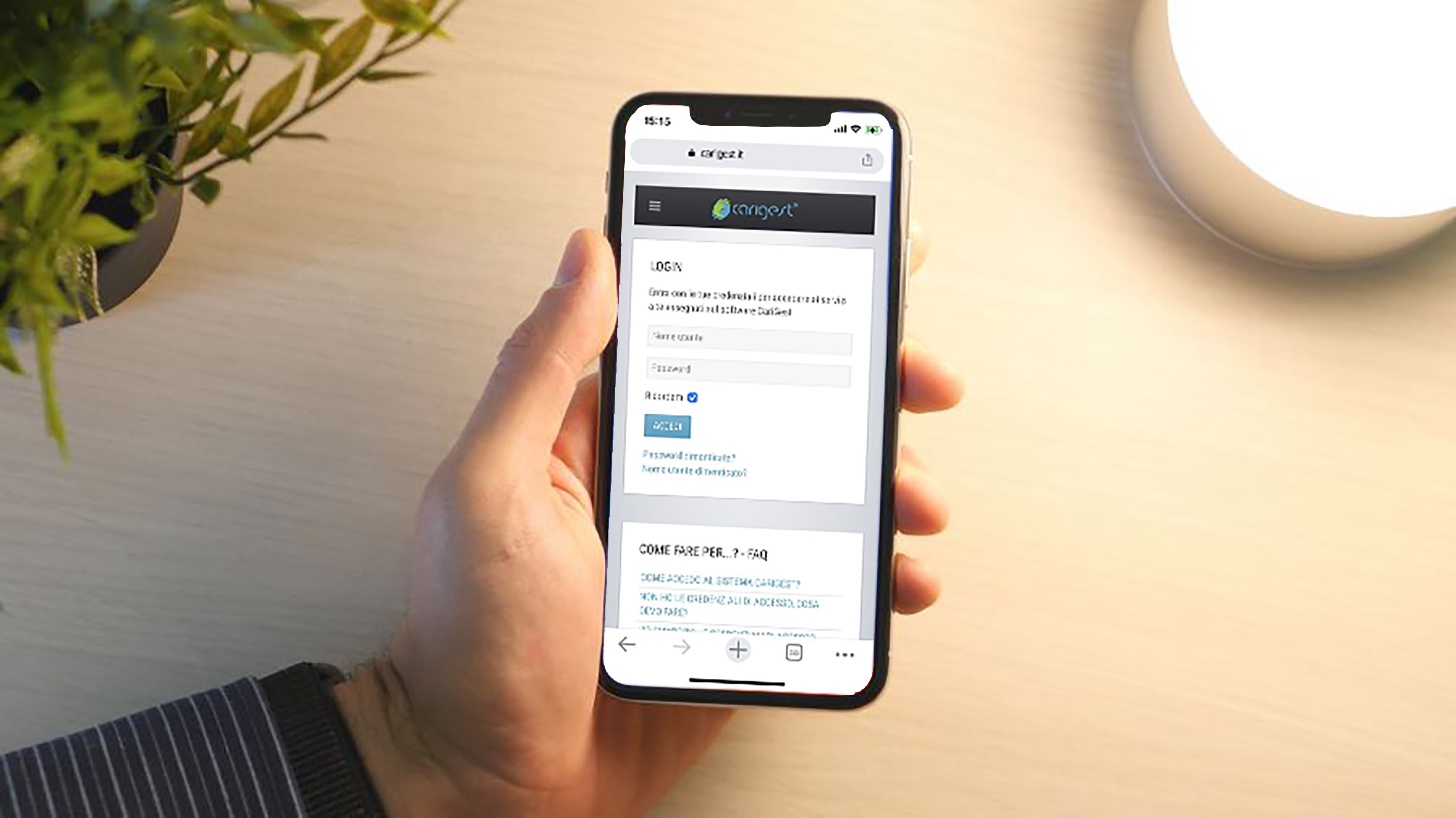 Carigest Software Versione Mobile Responsive