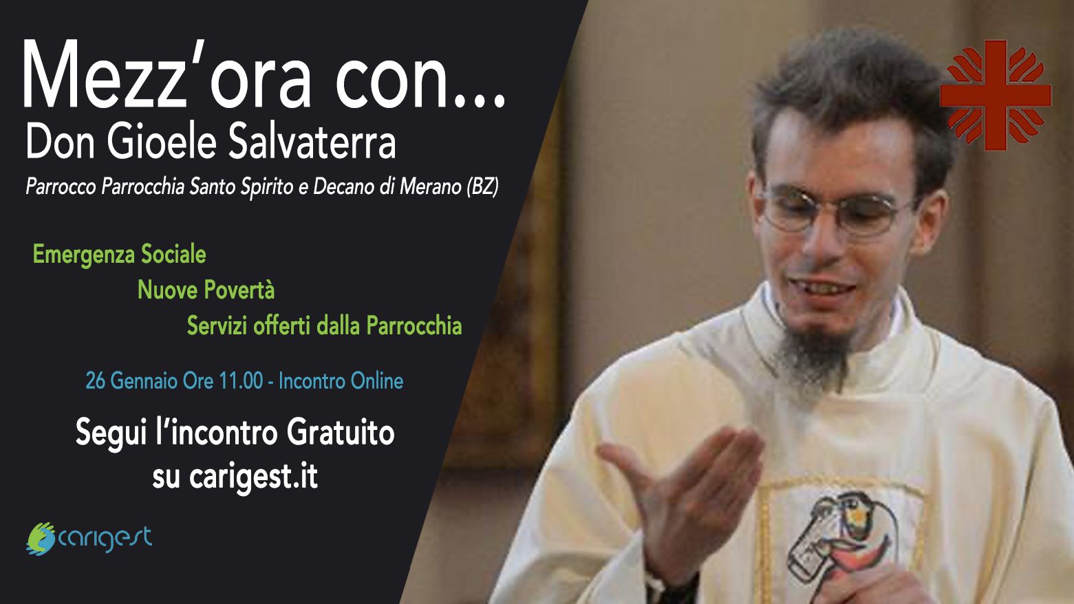 Mezz'ora con... Don Gioele Salvaterra - Parrocco Parrocchia Santo Spirito e Decano di Merano (BZ)